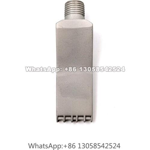 921 Flat Air Knife Nozzle for Transporting the Leather, Liquid Droplets Drying Nozzle, Objects Sorting Air Nozzle