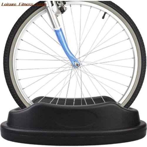1Pcs Bike Front Wheel Riser Fixed Block Stabilize Bike Support Holder for Indoor Bicycle Trainer Training Stationary Bike