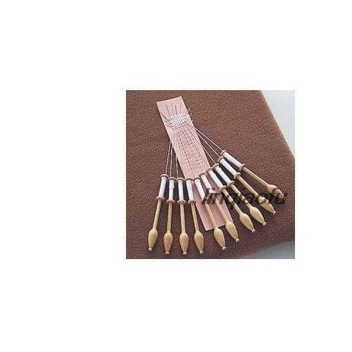 Bobbin for high-end lace mallet weaving