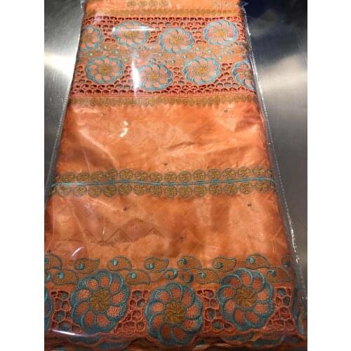 STILL FLY Bazin Riche fabric 2021 Nouveau African Lace Fabric High Quality 100%Cotton Dry Lace Nigerian Lace Fabric 5yards