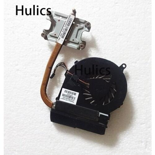 Hulics Original Laptop cooling & Fan For HP CQ58 650 655 2000 INTEL Heatsink & Fan Radiator Fan 686259-001