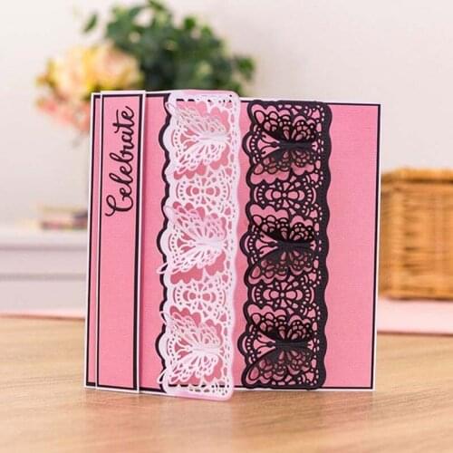 Butterfly Lace Metal Cutting Dies Cut Die Mold Card Scrapbook Paper Craft Knife Mould Blade Punch Stencils 2021 New