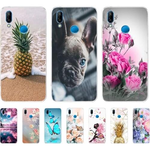 Soft Case For Silicone Back Cover For Cute Phone Cases Cover Bumper for Huawei Nova 2i 3 3i P8 P9 P10 Lite 2017 case