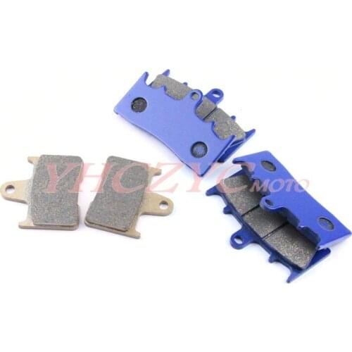 For SUZUKI GSXR1000 K1 K2 01-02 GS1200 2001 motorcycle front and rear brake pads set