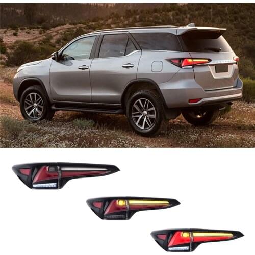 Suitable for Toyota 2017 FORTUNER LED taillight modification car LED taillight
