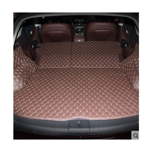 Full Covered Special Car Trunk Mats for Infiniti EX35 2009-2013 Yeaer Durable Waterproof Rugs Boot Carpets for EX35