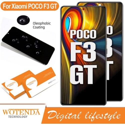 6.67'' Display Replacement For Xiaomi Poco F3 GT LCD Touch Screen Digitizer Assembly For POCO F3 GT MZB09C6IN, M2104K10I