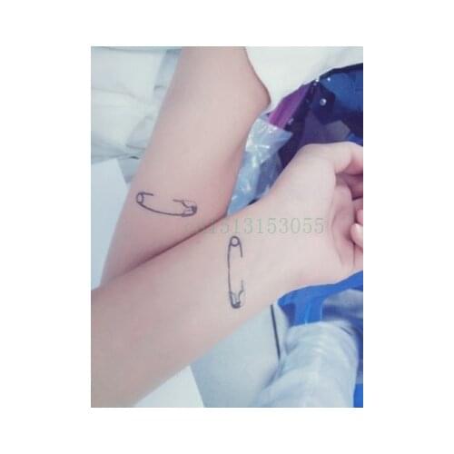 Temporary Tattoo Sticker for girl women 10.5*6cm brooch tattoo pin tatto stickers flash tatoo fake tattoos Waterproof Body Art