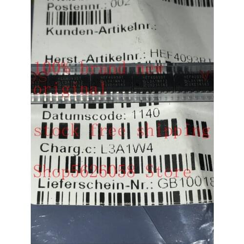 HEF4093BT SOP-14 100% new original 10PCS-500PCS/LOT STOCK