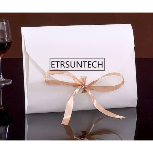 100pcs/lot 4 Colors Large Folding Gift Box Packaging Bag Silk Scarf Envelope Packaging Box 28cmx21cmx2cm