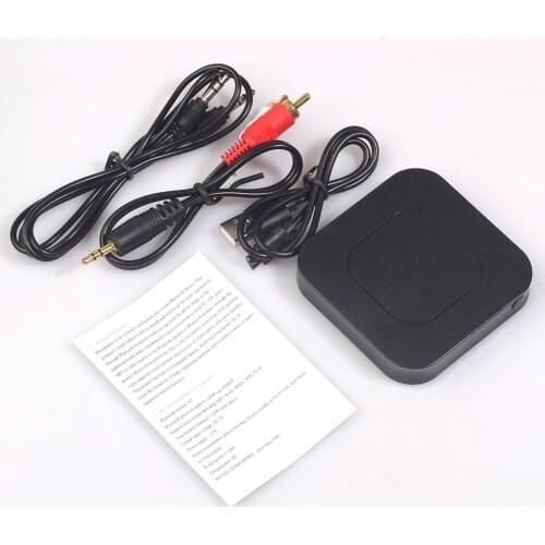 2-in-1 Transceiver w/ 3.5mm Male to RCA Male Cable HIFI Adapter for TV MP3