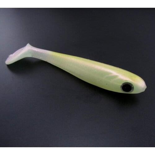4pcs 12cm 13g Soft Fish Lure Hollow Fishing Bait Lures Big Game Sea Fishing Worm Grub