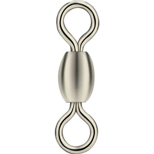 50PCS Crane Swivel Rotate Fishing Barrel Bearing Rolling Swivel Fish Connector Fishing Hooks Fishing Accessories