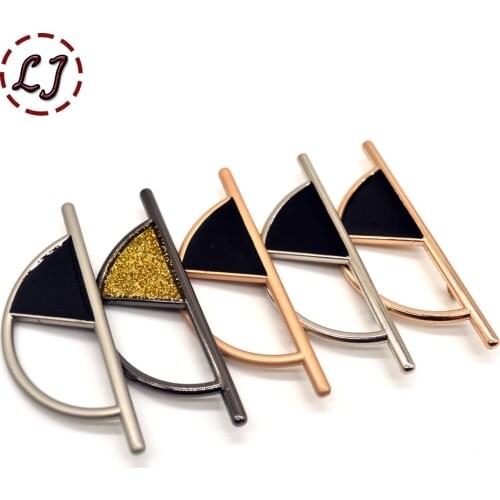 New 6pcs/lot high quality metal decorative button used for women overcoat windcoat garment accessories sewing button DIY