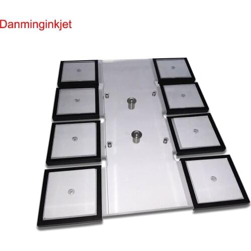 8- UP platen&pallets for epson surecolor F2000 F2100 DTG printer for T-shirt sock printing