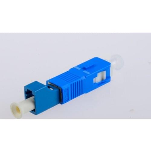 Free Shipping SC-LC Hybrid Adapter SC Male to LC Female Fiber Optic Adaptor