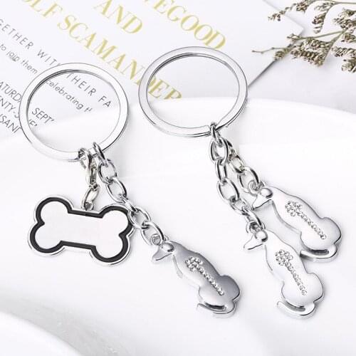 12pcs/lot Labrador retriever keychain key ring dog key chain key holder cute portachiavi chaveiro llaveros hombre bag charm