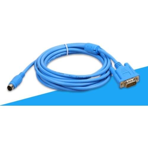DOP-DVP For Delta DOP-B series to Delta DVP series PLC 9-pin male & round 8-pin CABLE