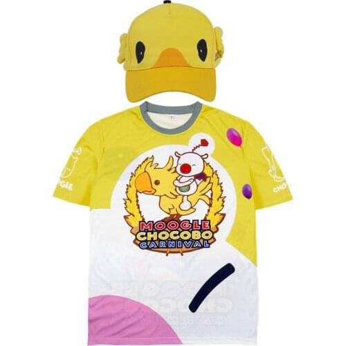 Final Fantasy XV FF15 Noctis Lucis Caelum Lucis FFXV Moogle Chocobo Carnival Cosplay Costume with Hat COSPLAYONSEN