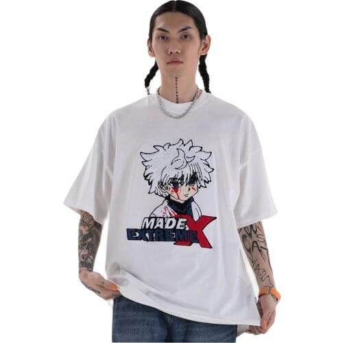 Graphic Tee For Men Streetwear Fashion Cotton 2021 New T-Shirts