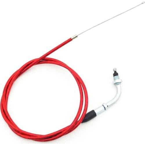 51" Gas Throttle Cable Red Twist For 49cc 50cc 60cc 80cc Motorized Bicycle Push Bike
