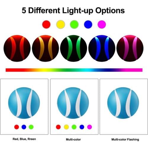 Remote Control Cat Toys USB Electric Pet Interactive Ball LED Flashing Ball for Cats Dogs