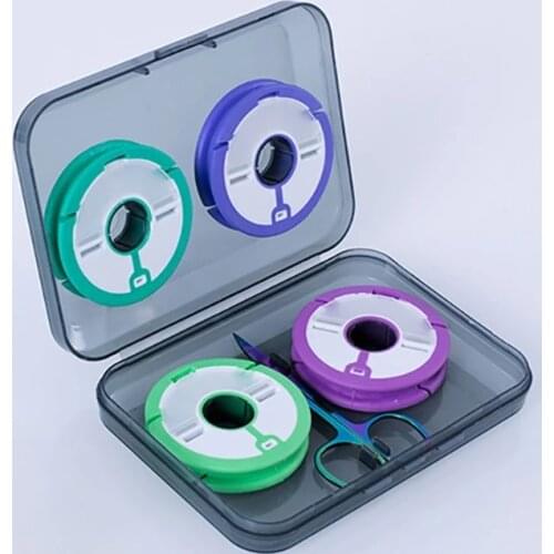 Fishing Line Box Silicone Winding Board High Quality Fishing Tool Accessories 4-Axis Main Spool Plus Color Scissors