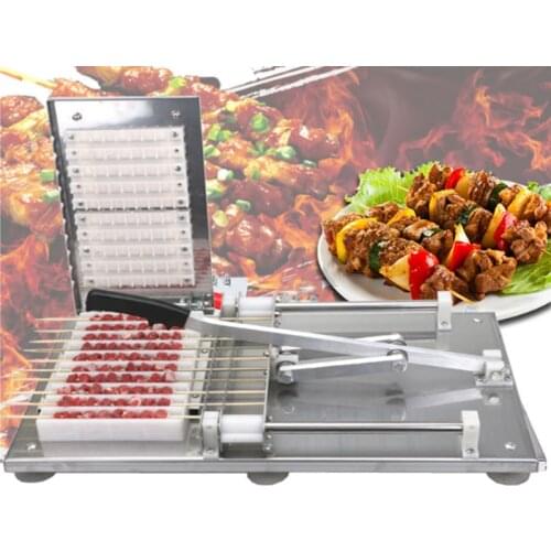 Kebab Making Machine Manual Meat Skewers Machine