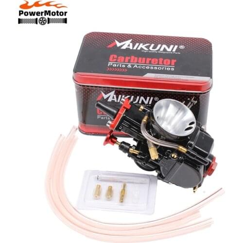 Motorcycle 21 24 26 28 30 32 34mm Universal Black Mikuni Maikuni PWK Carburetor Parts Scooters With Power Jet Motorcycle ATV