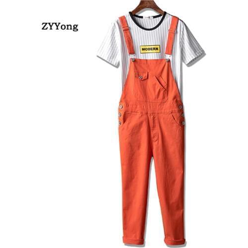 Mens Straight Overalls Bib Pants Multi-Pocket 5 Colors Ankle Length Fashion Hip Hop Khaki Black Jumpsuits Large Size Trousers