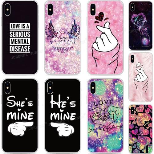 Print Love Heart Soft TPU Phone Case For Wiko Y81 Y61 Y80 Y70 Y60 Y50 Sunny 5 View 5 Plus 4 3 Pro Wim Lite U Feel Prime Cover