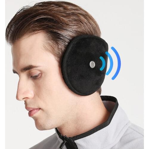 Men Winter Earmuffs with Earpiece Ear Cover Protector Ear Mask Thicken Plush Soft Warm Earmuff Warmer Apparel Accessories