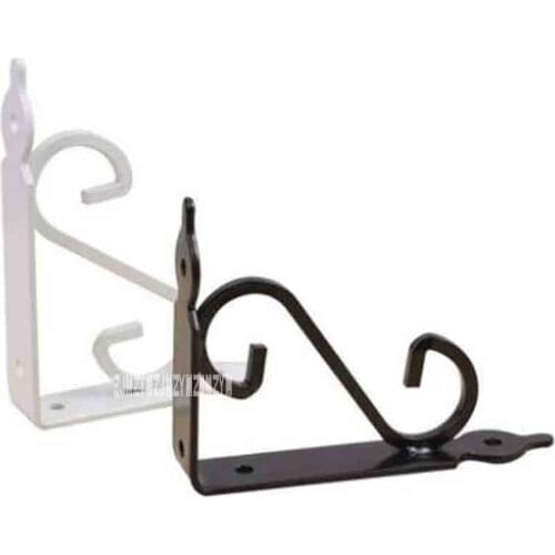 2pcs/lot New Arrival KL-S650 European-style Iron Triangle Bracket Right Angle Bracket On The Wall Fixed Load Bearing Support