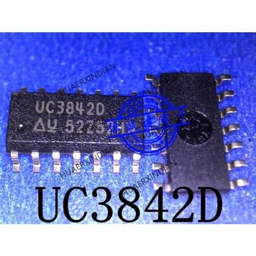 1Pieces new Original UC3842D UC3842 SOP14 In stock real picture