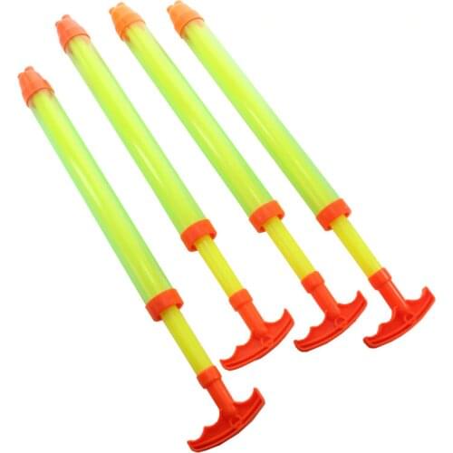 Creative Summer Outdoor Toy Water Cannon Beach Play Water Boy Puzzle Children Toy Pull-Type Transparent Plastic Water Gun