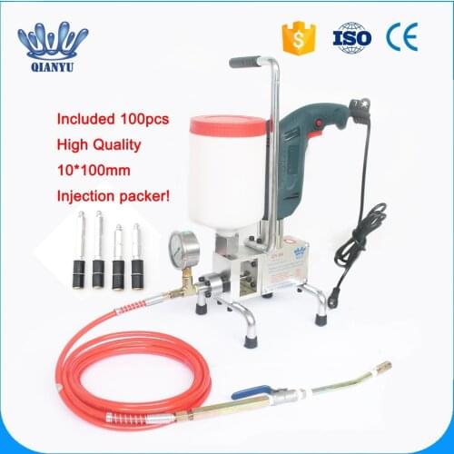 Polyurethane foaming agent injection grouting machine for crack