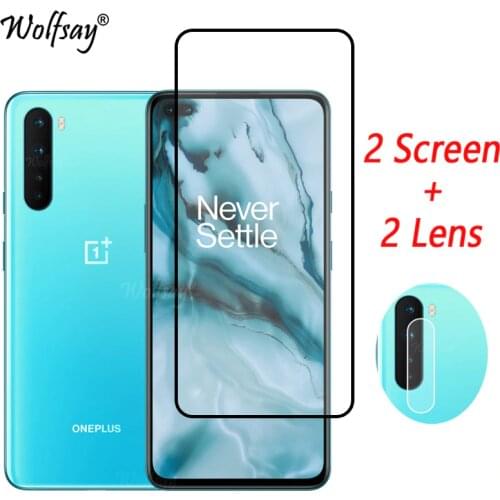 Full Cover Tempered Glass For OnePlus Nord Screen Protector For OnePlus Nord N10 5G Camera Glass For OnePlus Nord N100 N10 Glass