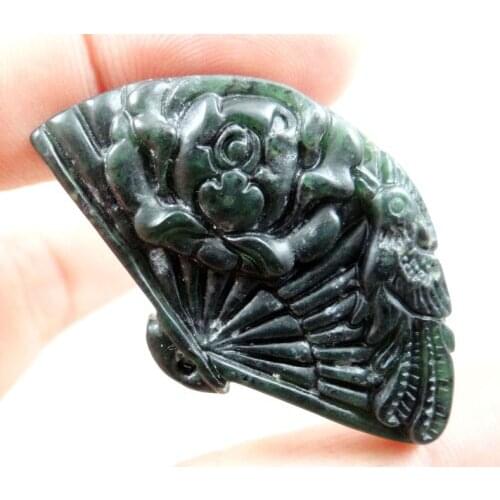 Natural stone Turquoises Quartz crystal hand-carved statue amulet pendant for diy jewelry making necklace Accessories