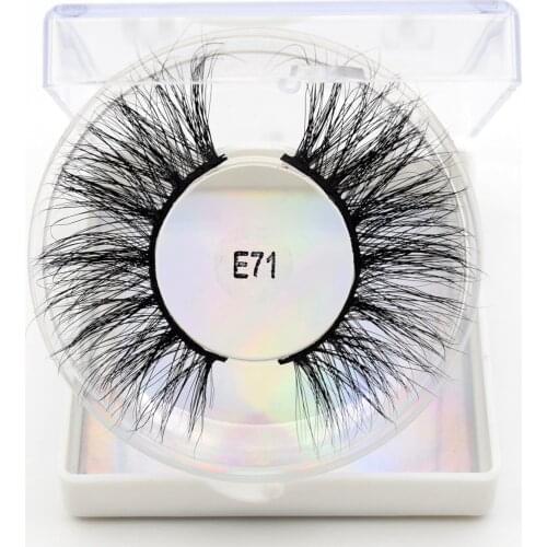 Visofree 25mm Eyelashes Mink Eyelashes Thick Natural Long False Eyelashes 3D Mink Lashes High Volume Dramatic Eye Lashes Makeup