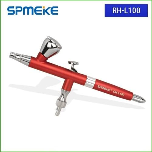 SPMEKE Beauty Art Tattoo Special Airbrush RH-L100 Mini Double Action Airbrush Car Painting Gun Modeling Cake Decorating CH-L100