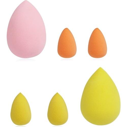 3pcs /Set Makeup Sponge Puff Beauty Egg Face Foundation Powder Cream Sponges Cosmetic Puff Powder Puff Makeup Tool Womens