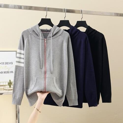 Cardigan Women Sweater Tops Korean Fashion Y2k Sweaters Long Sleeve Clothing Knitted 2021 New Fall Kawaii Loose Hoodies Clothes