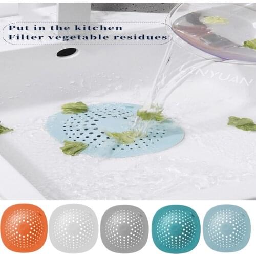 1/3PCS Universal Drain Hair Catcher Stopper shower accessories Kitchen Sink Filter ralo cozinha filtro drenaje vidange baignoire