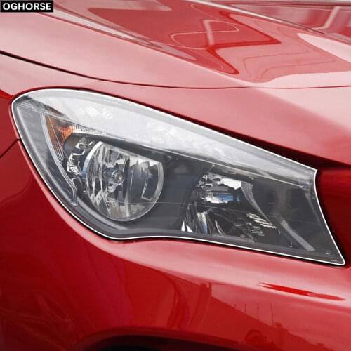 2X Car Headlight Self Healing Protective Film TPU Sticker for Mercedes Benz CLA Class C117 X117 W117 C118 X118 W118 AMG
