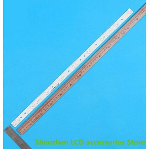 9 lamp 6V 61cm FOR Hisense Changhong TCL Konka aluminium 100%new LCD TV backlight bar