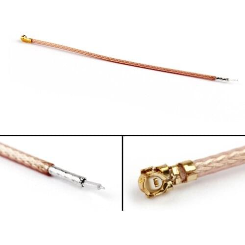 Areyourshop RG178 Pigtail Jumper Cable IPX U.FL Female Jack Single-Head Connector 10cm 10/40PCS 50 ohm Wholesale Cables