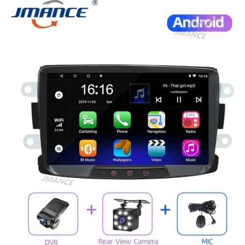JMANCE Car Multimedia player Android Radio Gps Navigation Video Music System For Renault Dacia/Duster/Sandero/Logan 2010-2015