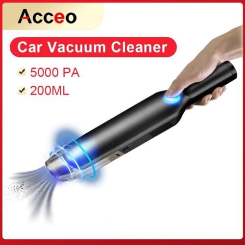 E-ACE M11 Car Vacuum Cleaner For Car Portable Vacuum Cleaner Handheld Auto Vacuum Cleaner for Car & Home & Computer Cleaning