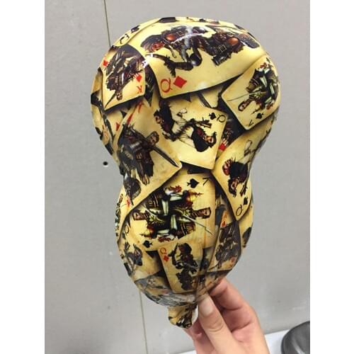 Free shipping 0.5mX2m/10m design pokers pattern hydro dipping CSKW1042 water transfer film