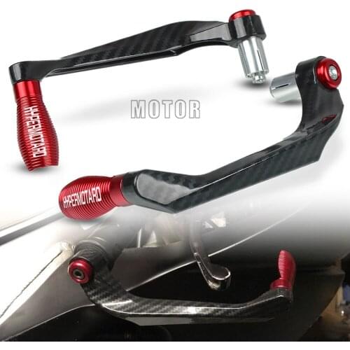 For Ducati HYPERMOTARD 796/821/929/Strada/1100/S/EVO SP Motorcycle 7/8" 22mm Handlebar Handle Brake Clutch Lever Guard Protector